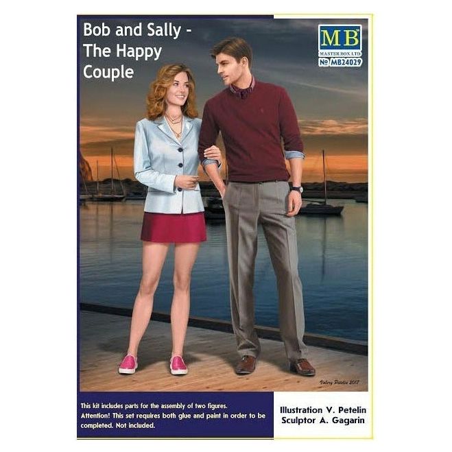 MASTER BOX 1/24 Bob and Sally - The Happy Couple