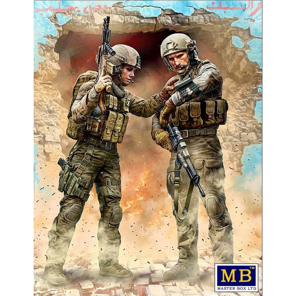 MASTER BOX 1/24 Modern War Series, Kit No. 1. Our Route Has Been Changed