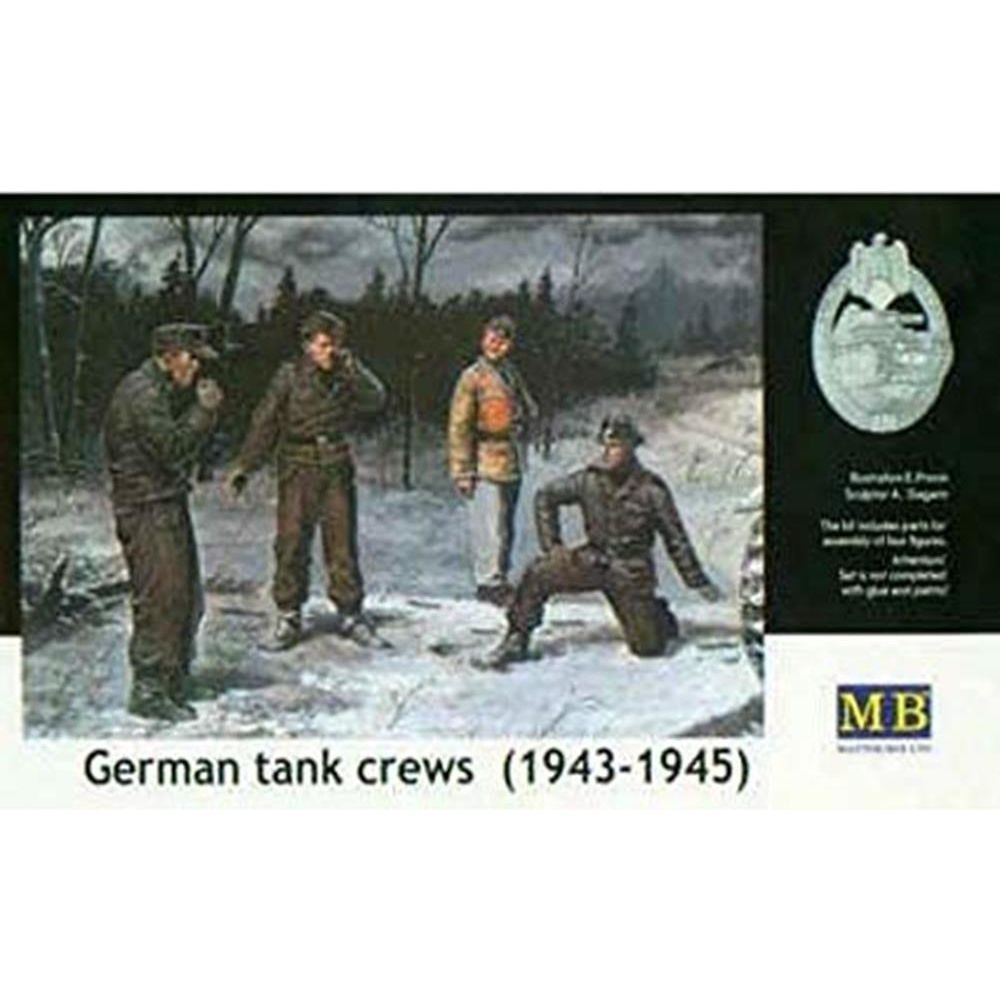 MASTER BOX 1/35 German Tank Crew #1 1943-45