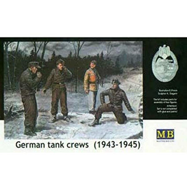 MASTER BOX 1/35 German Tank Crew #1 1943-45