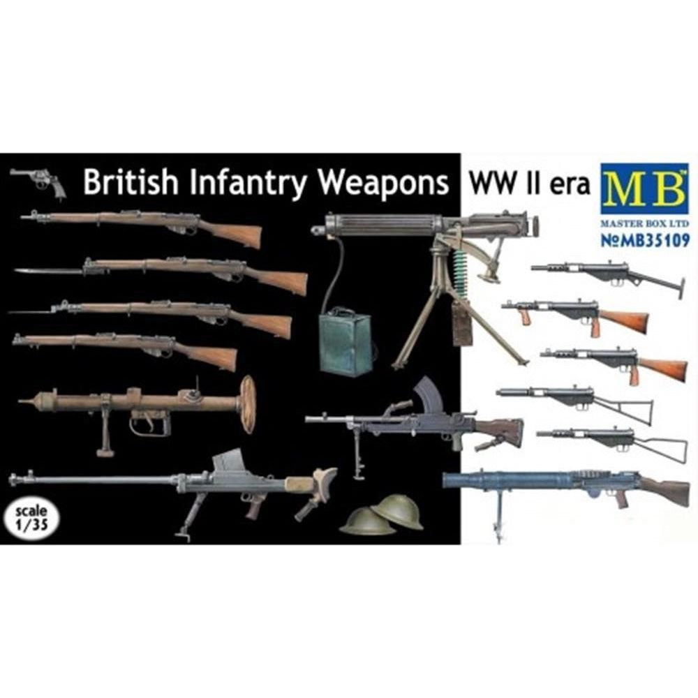 MASTER BOX 1/35 British Infantry Weapons of WWII Era