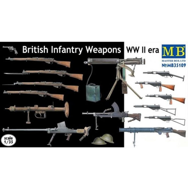 MASTER BOX 1/35 British Infantry Weapons of WWII Era