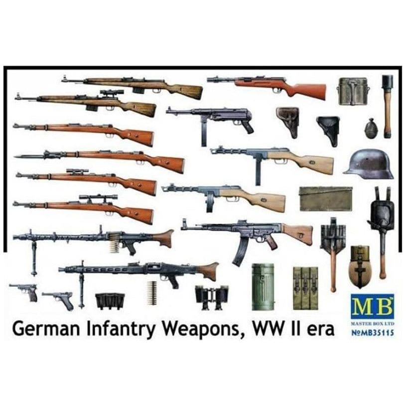 MASTER BOX 1/35 German Infantry Weapons Set