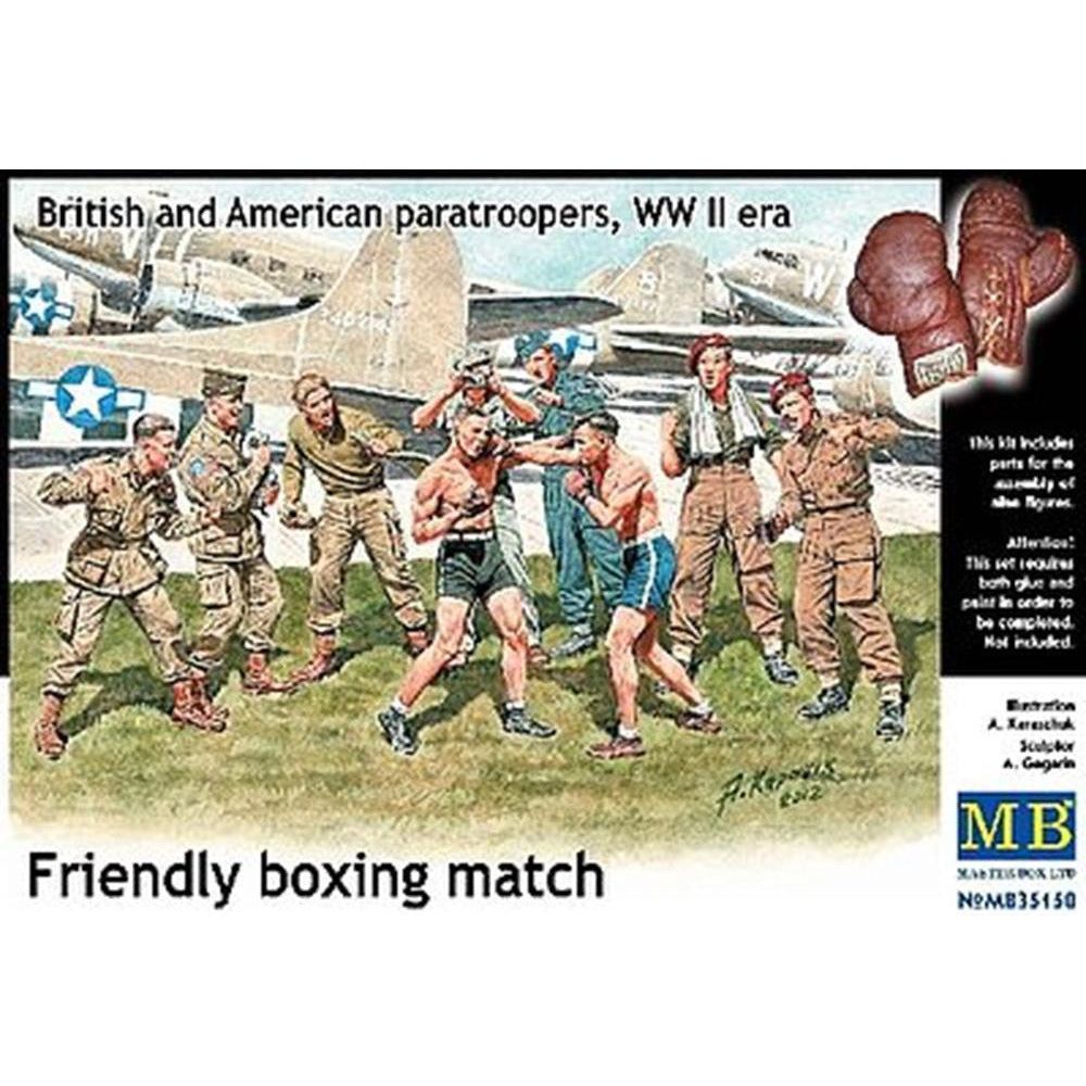 MASTER BOX 1/35 'Friendly Boxing Match' Allies WWII