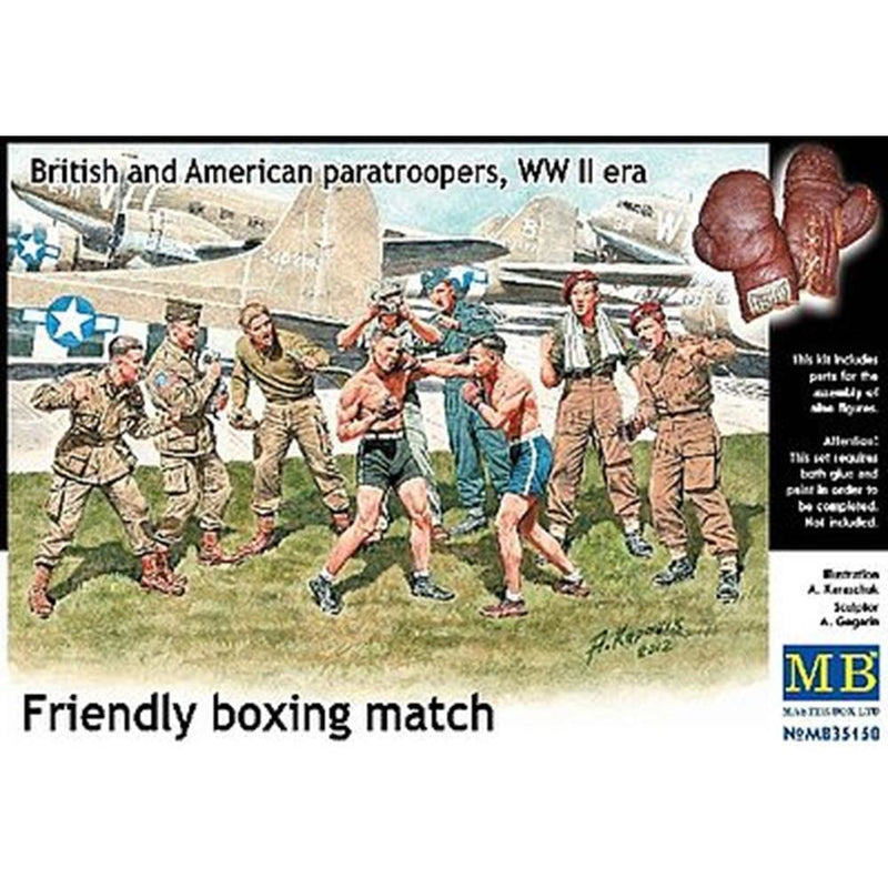 MASTER BOX 1/35 'Friendly Boxing Match' Allies WWII