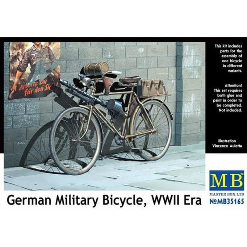 MASTER BOX 1/35 German Military Bicycle WWII Era