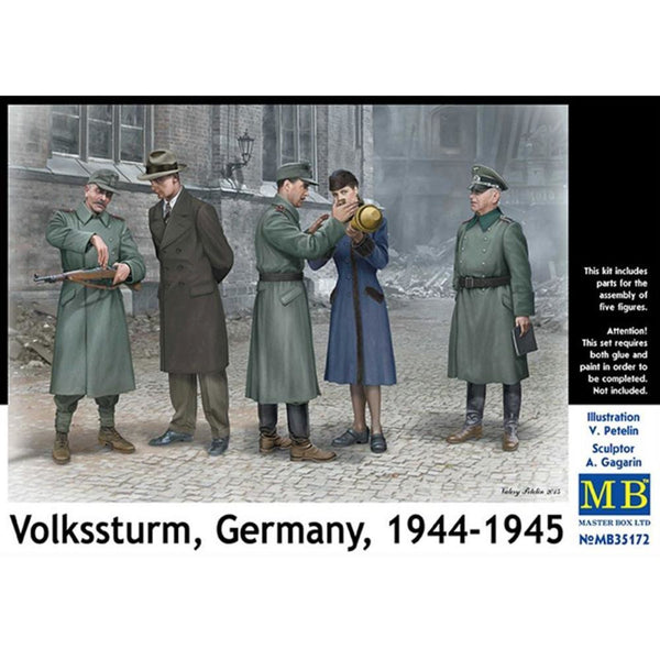 MASTER BOX 1/35 Volkstrum Germany 1944-1945 WWII