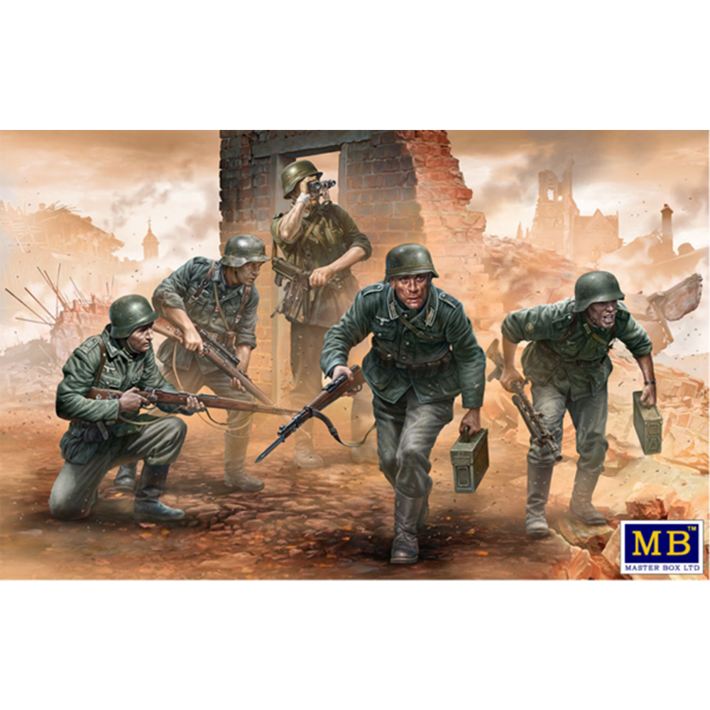 MASTER BOX 1/35 German Infantry WWII Era Early Period