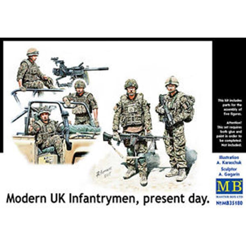 MASTER BOX 1/35 UK Infantrymen Modern Day