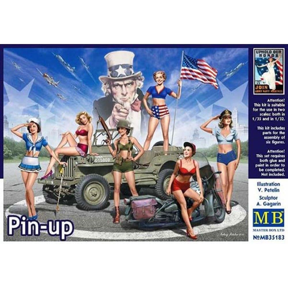 MASTER BOX 1/35 'Pinup' Series