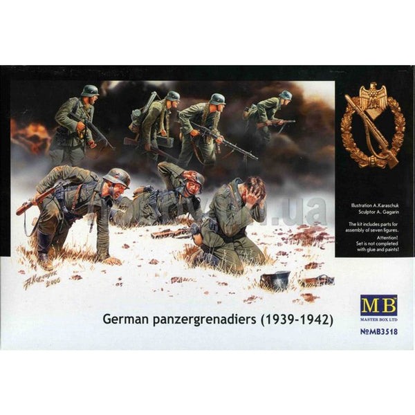 MASTER BOX 1/35 German Panzergrenadiers 1939-42
