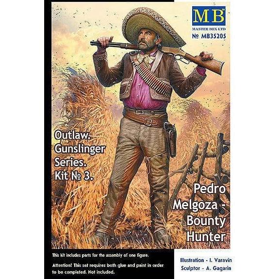 MASTER BOX 1/35 Outlaw. Gunslinger series. Kit No. 3. Pedro Melgoza