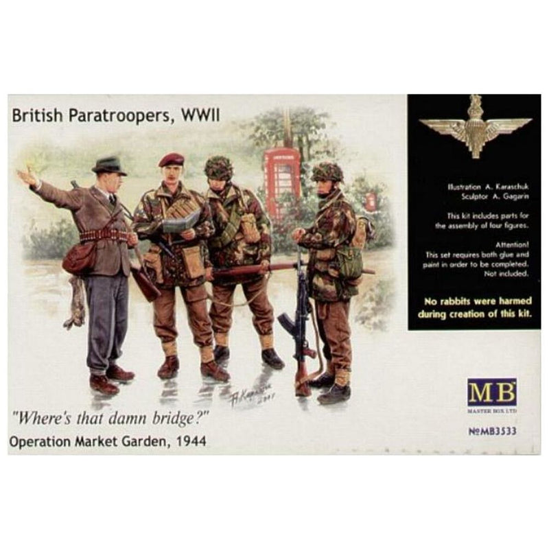 MASTER BOX 1/35 British Paratroopers 1944 Kit