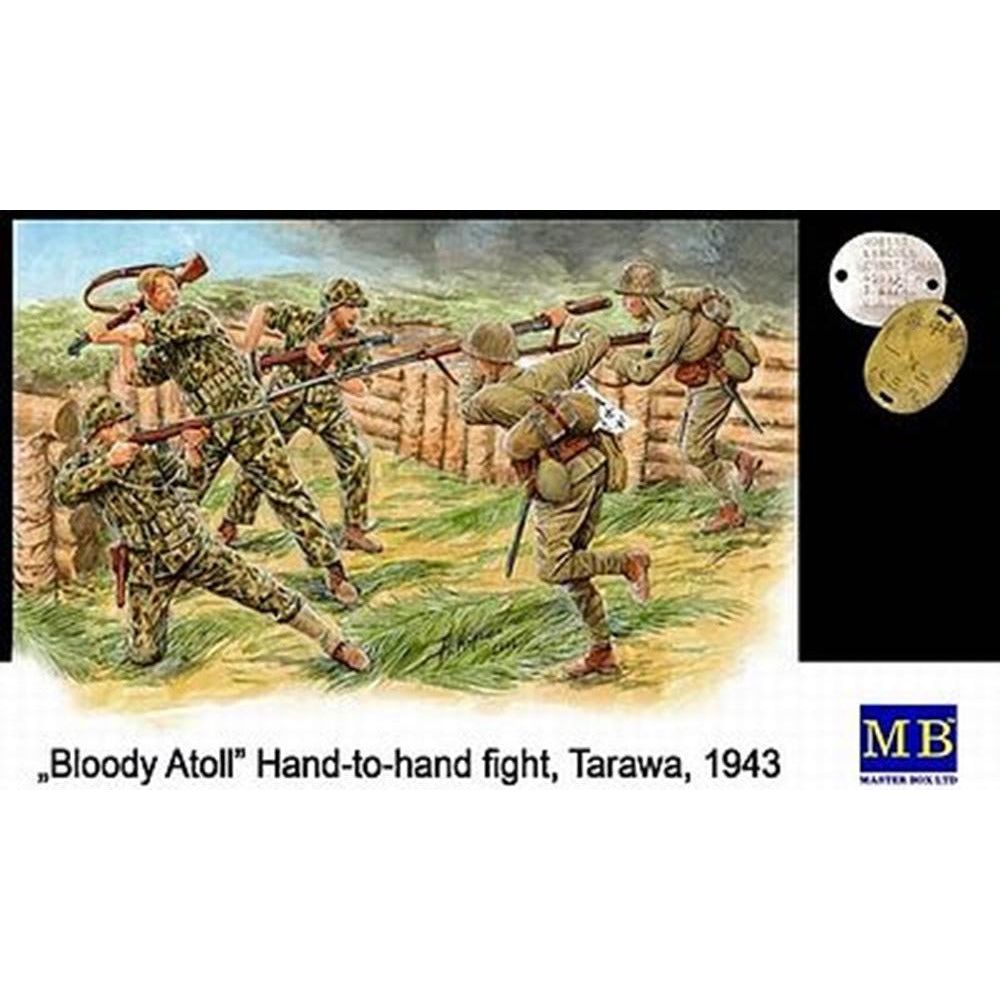 MASTER BOX 1/35 Bloody Atoll: Hand to Hand Combat