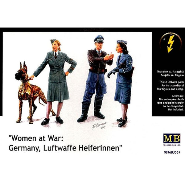 MASTER BOX 1/35 Women at War: Luftwaffe Helferinne