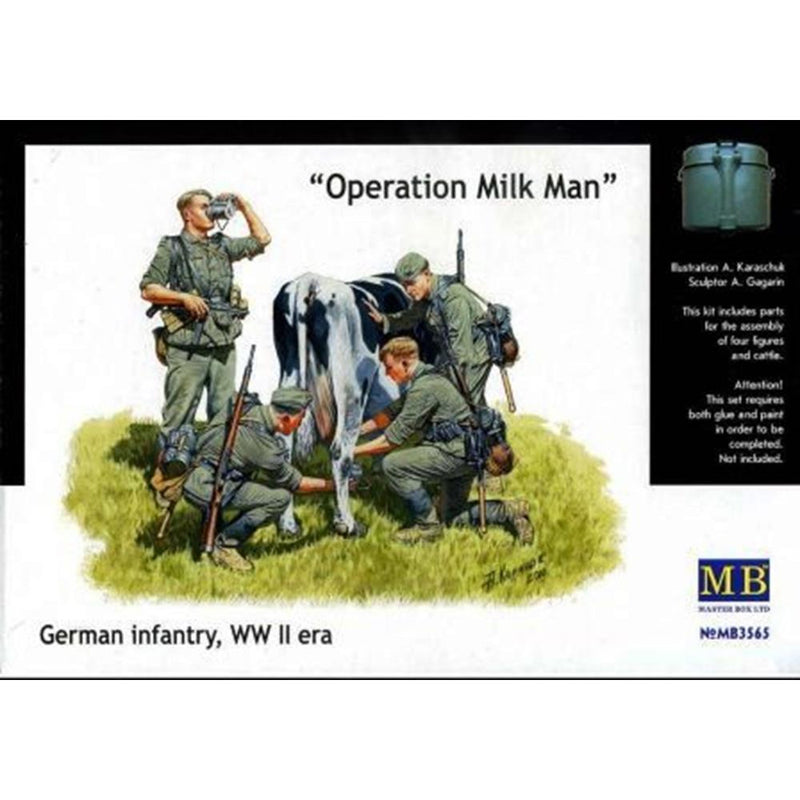 MASTER BOX 1/35 'Operation Milk Man' German Infantry. WWII