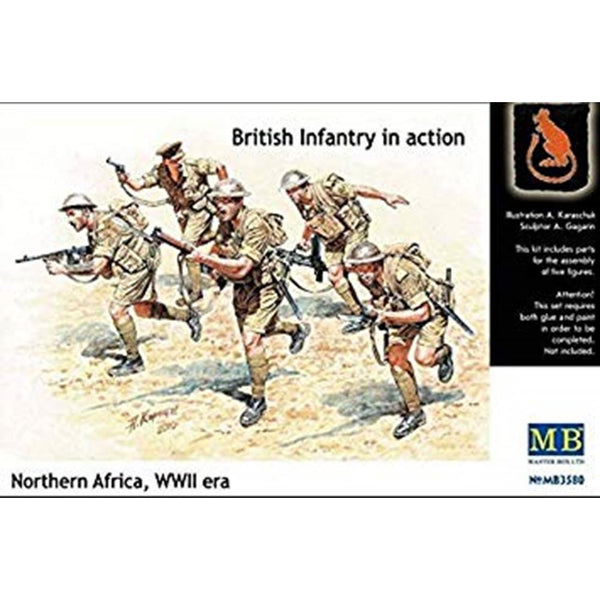 MASTER BOX 1/35 British Infantry North Africa WWII