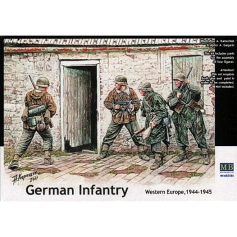 MASTER BOX 1/35 German Infantry Western Europe WWII