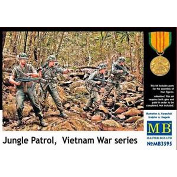 MASTER BOX 1/35 Jungle Patrol Vietnam War Series