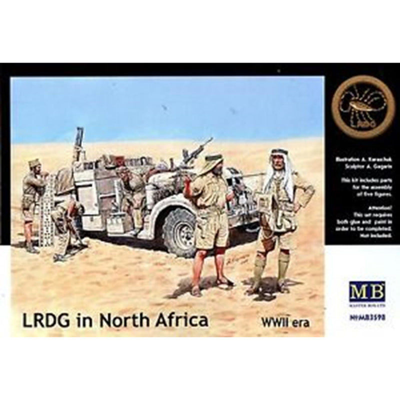 MASTER BOX 1/35 LRDG in North Africa WWII Era