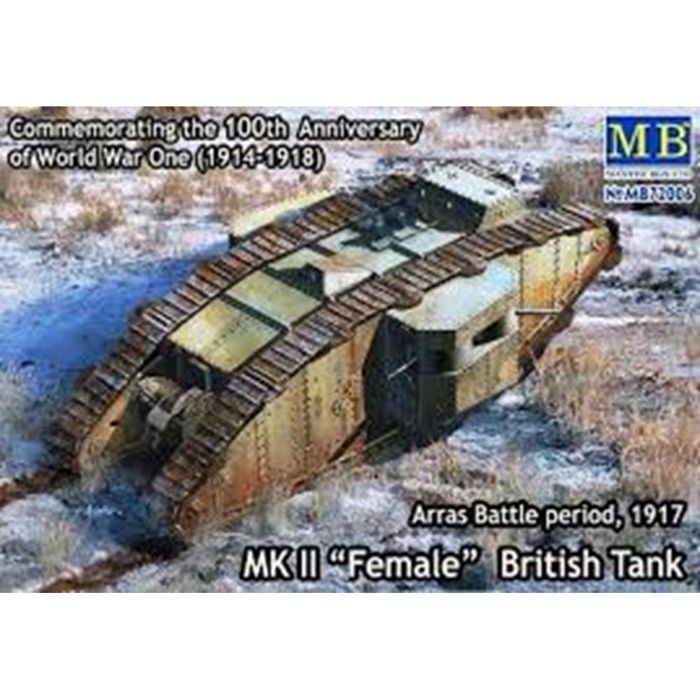 MASTER BOX 1/72 Mk2 Female TankBattle of Arras 1917