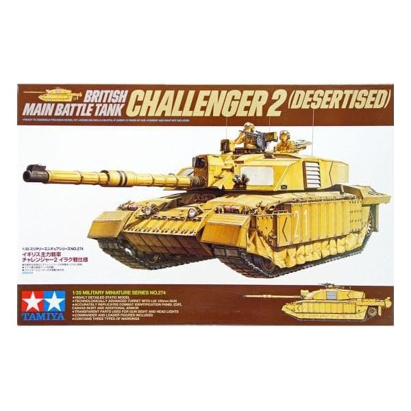 TAMIYA 1/35 British Main Battle Tank Challenger 2 (Desertised)