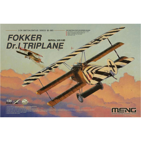 MENG 1/24 Fokker Dr.I Triplane