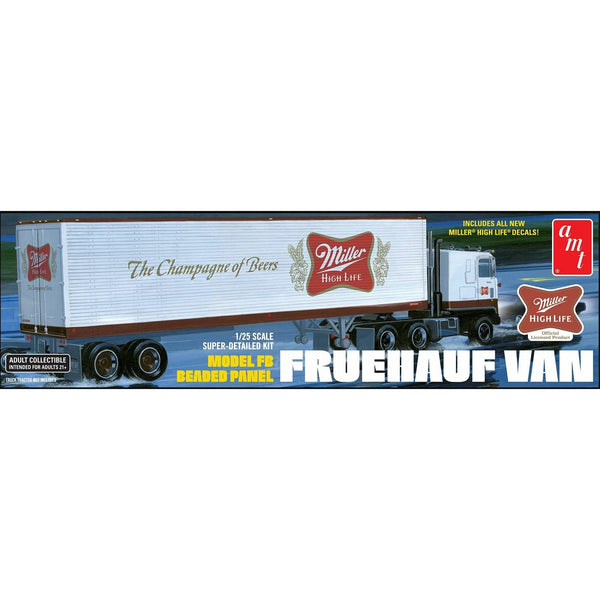 AMT 1/25 Fruehauf 40' Semi Trailer (Miller Beer)