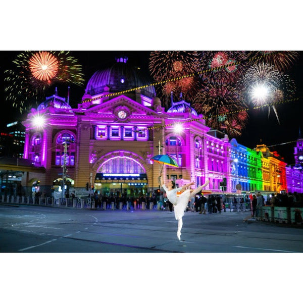 MELBOURNE I LOVE YOU The Rainbow Ballerina 1000 Piece Jigsaw Puzzle