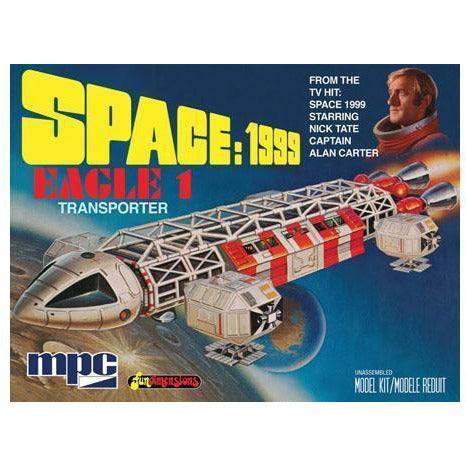 MPC 1/72 Space 1999: 14" Eagle Transporter Plastic Model Kit