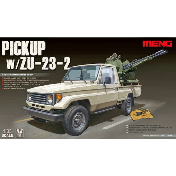 MENG 1/35 VS-001 Pickup with ZU-23-2