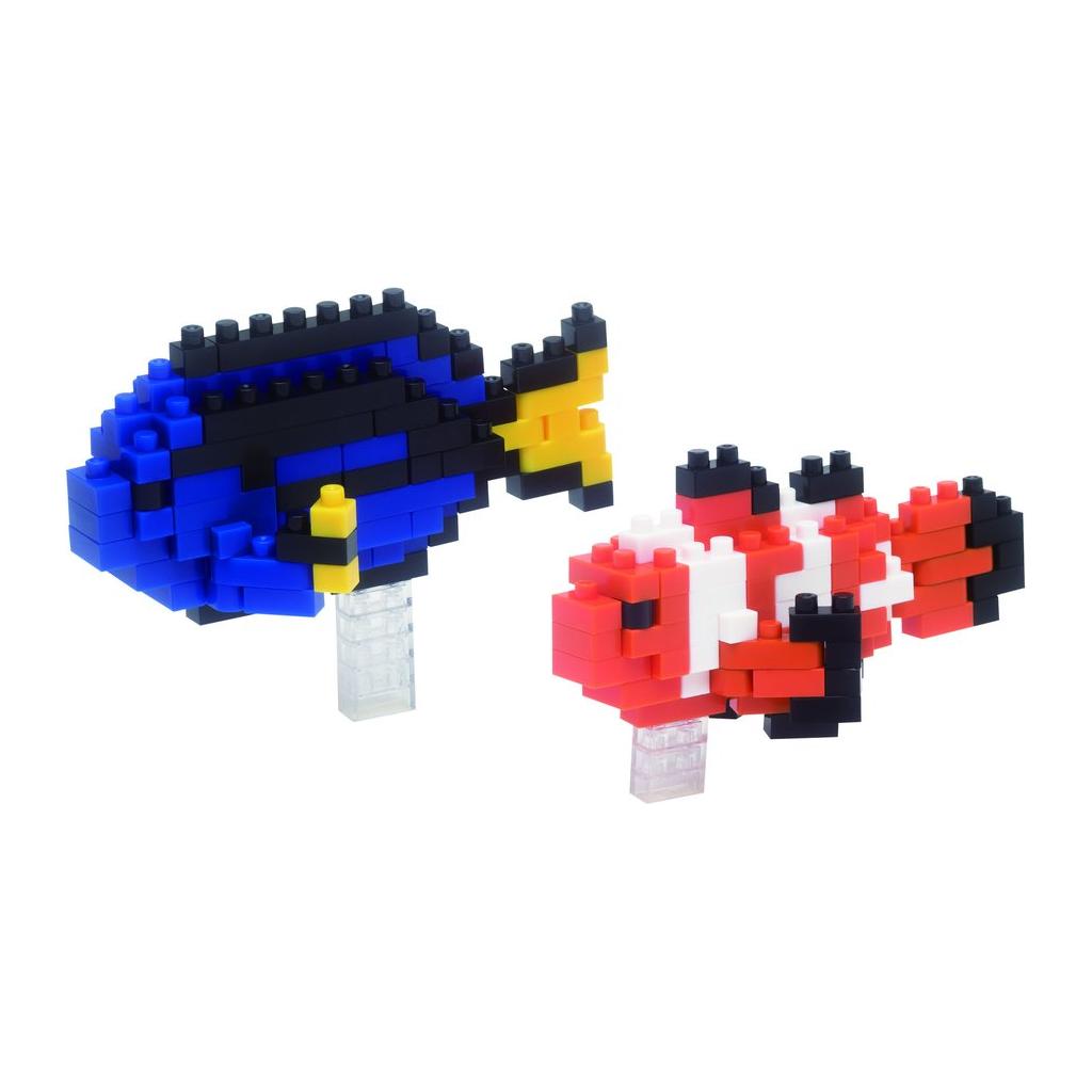 NANOBLOCK Clownfish & Palette Surgeonfish