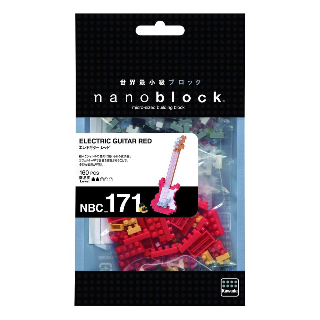 NANOBLOCK Electric Guitar Red