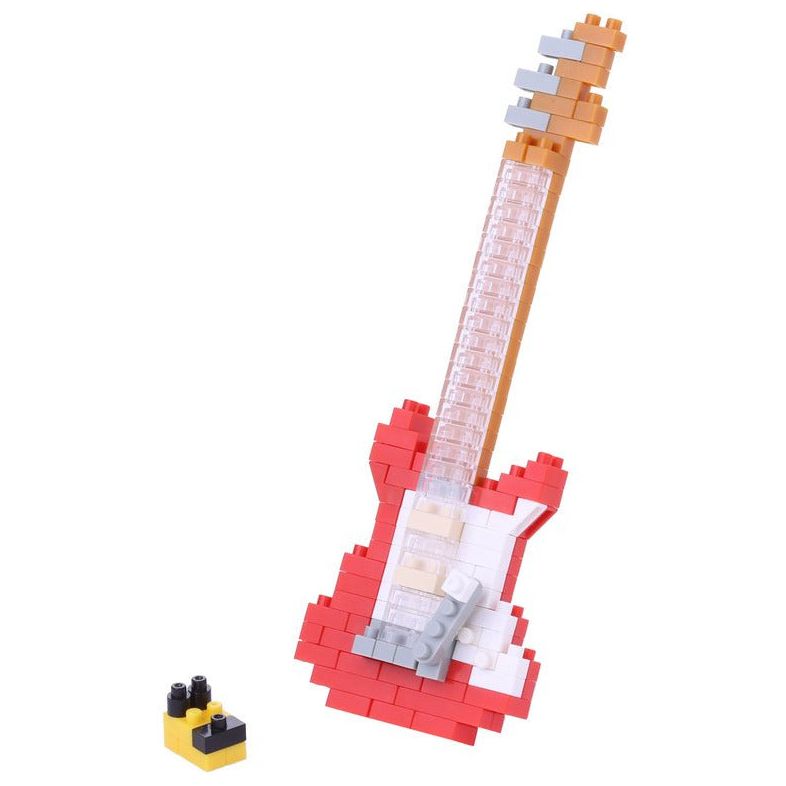 NANOBLOCK Electric Guitar Red