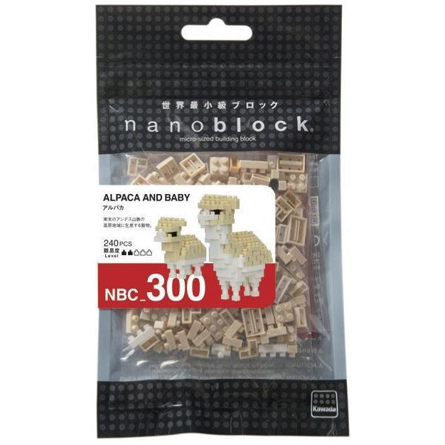 NANOBLOCK Alpaca and Baby