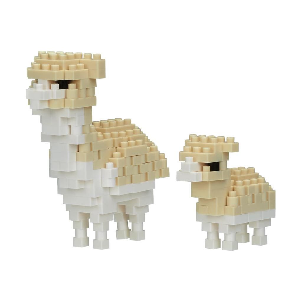 NANOBLOCK Alpaca and Baby