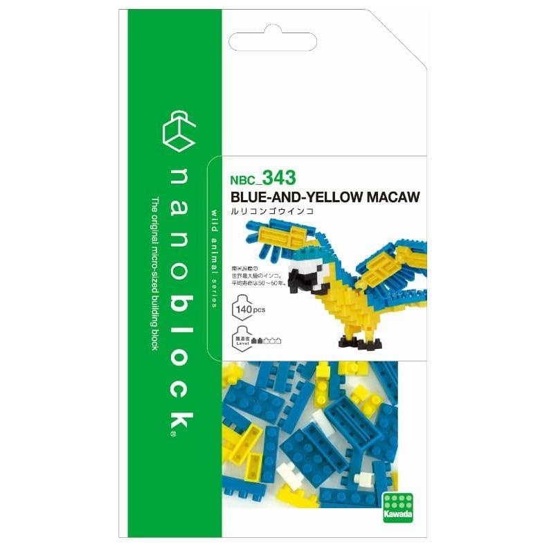 NANOBLOCK Blue and Yellow Macaw
