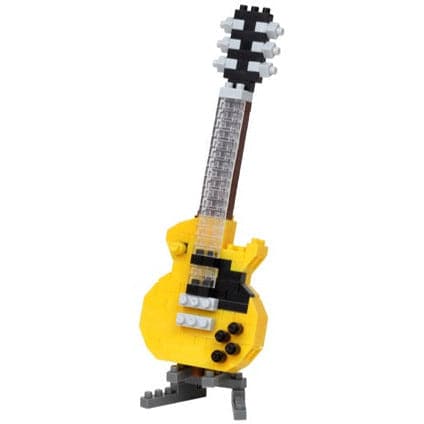 NANOBLOCK Electric Guitar Yellow