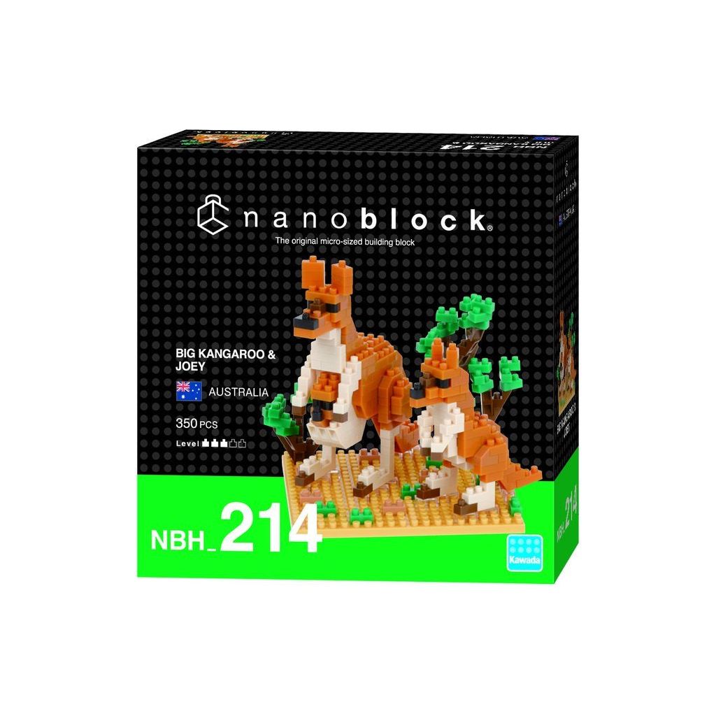 NANOBLOCK Big Kangaroo & Joey