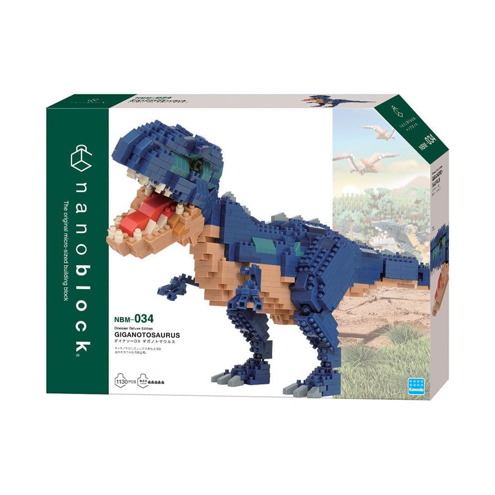 NANOBLOCK DX Giganotosaurus