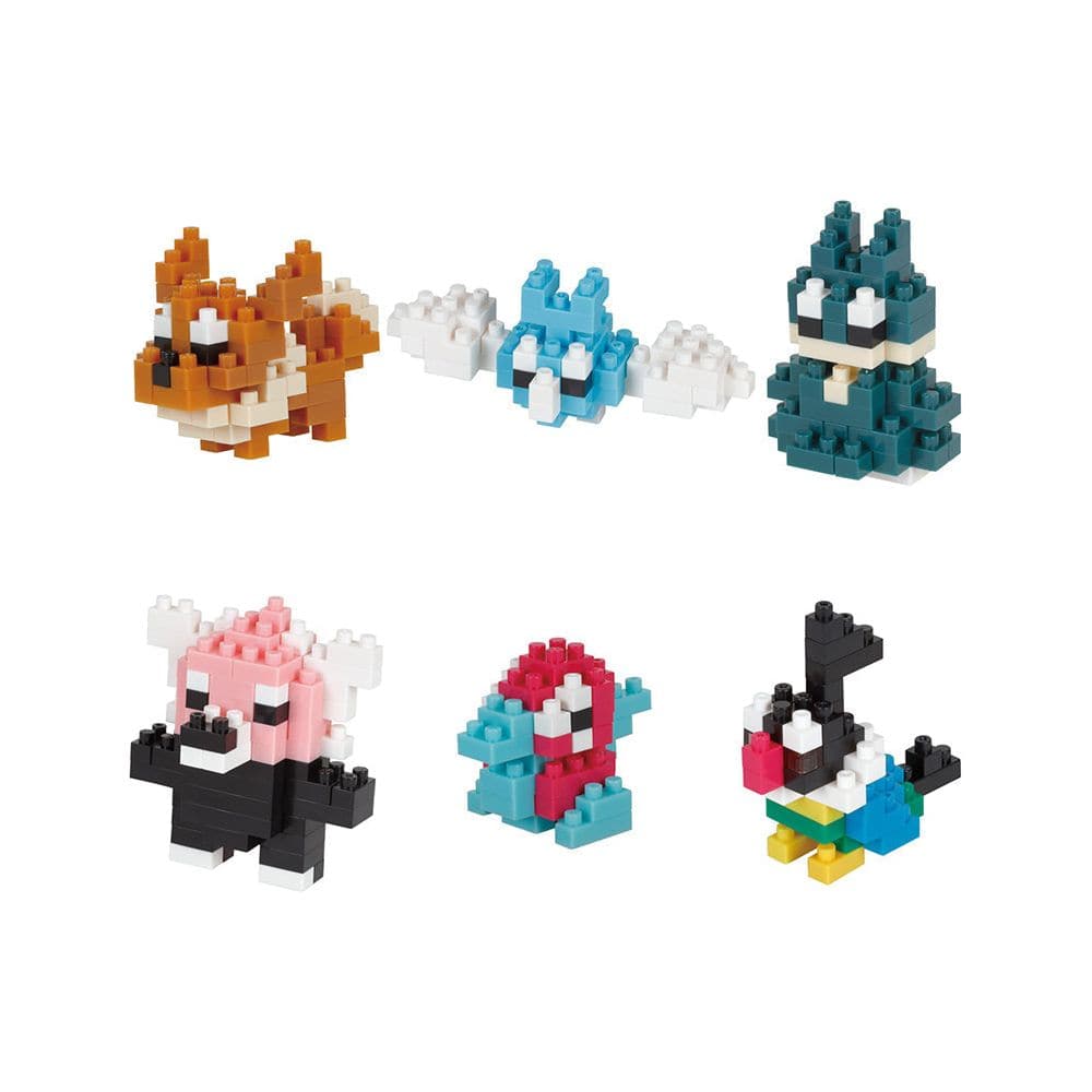 NANOBLOCK Mini Pokemon Box - 6 Designs, Normal-Type