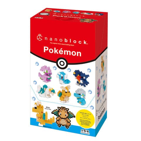 NANOBLOCK Mini Pokemon Box - 6 Designs, Dragon-Type