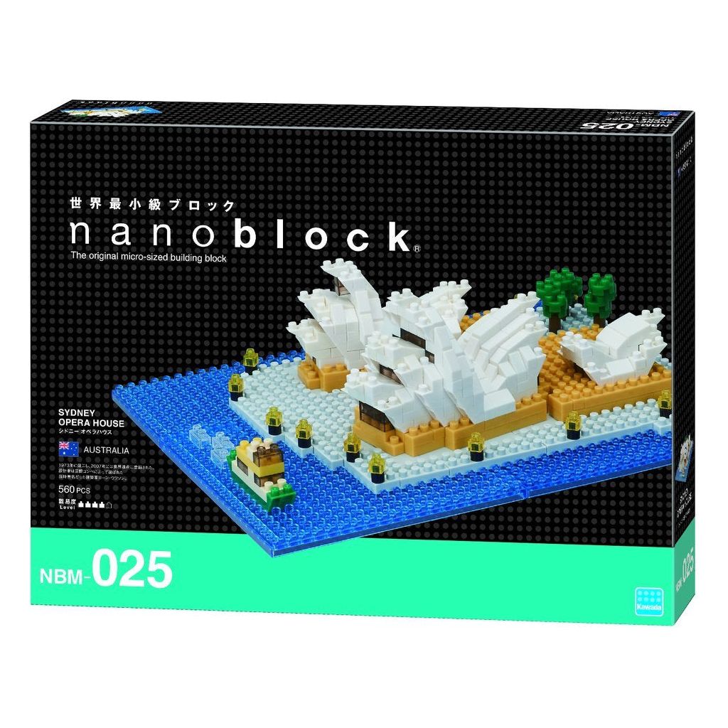 NANOBLOCK Sydney Opera House Deluxe