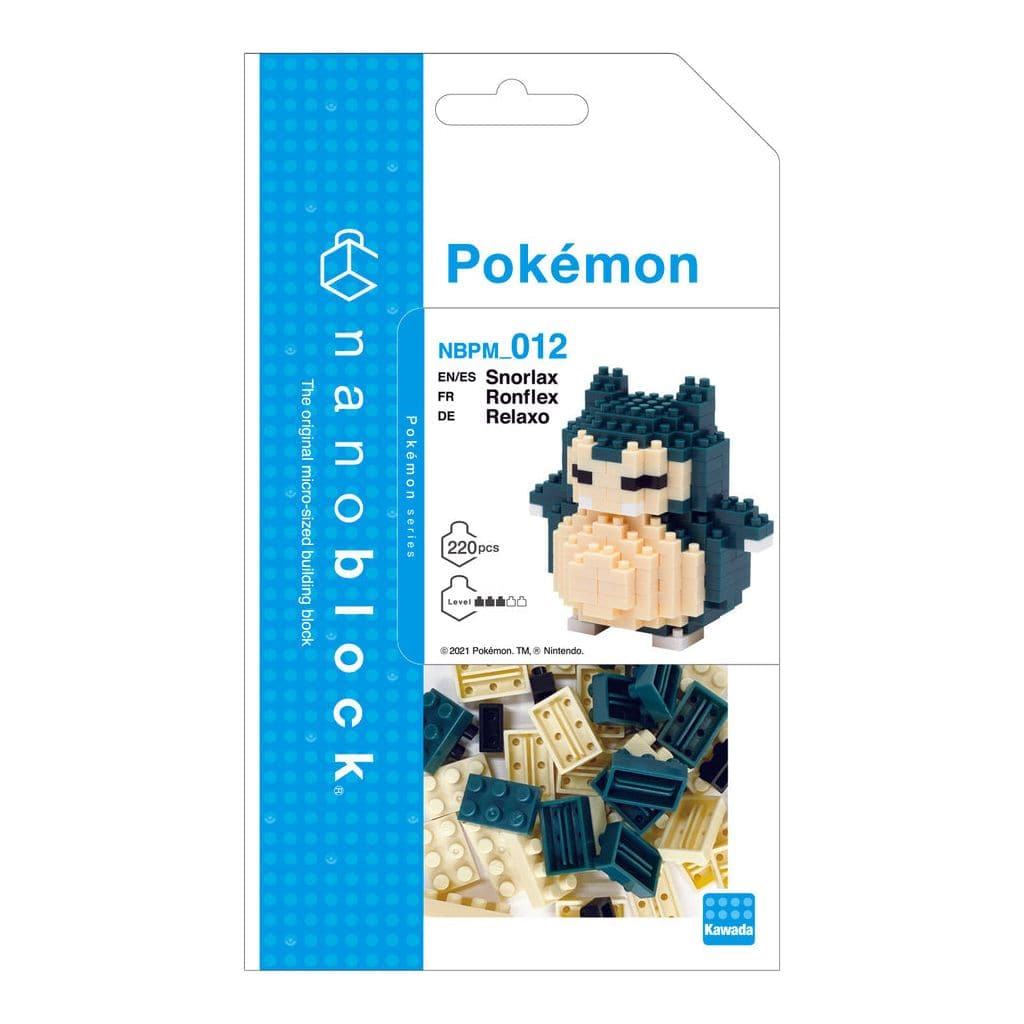 NANOBLOCK Pokemon Snorlax