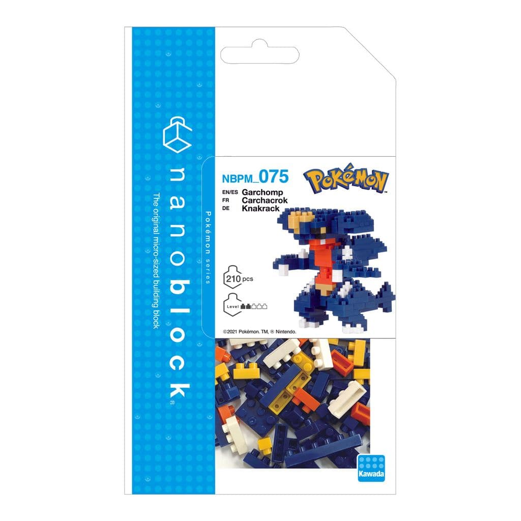 NANOBLOCK Pokemon Garchomp