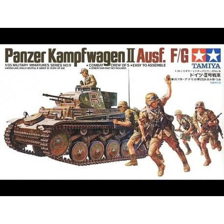 TAMIYA 1/35 Panzer Kampfwagen II Ausf. F/G