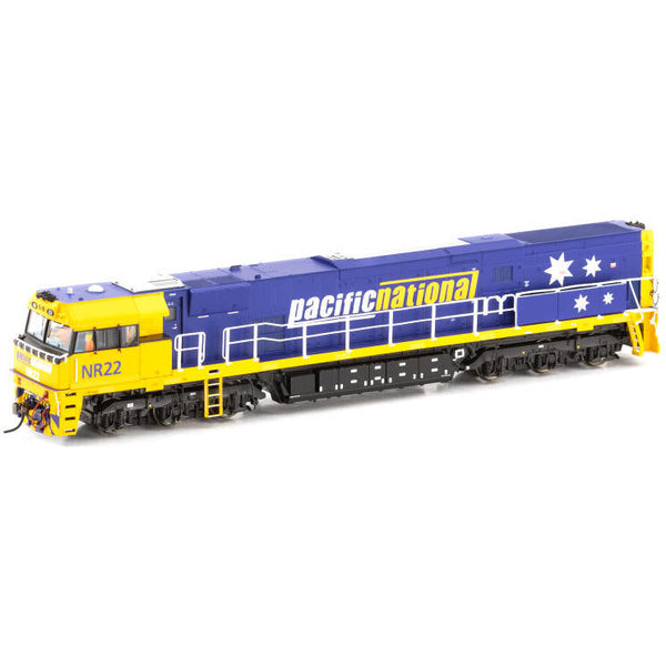 AUSCISION HO NR22 Pacific National (4 Stars) - Blue/Yellow DCC Sound Fitted