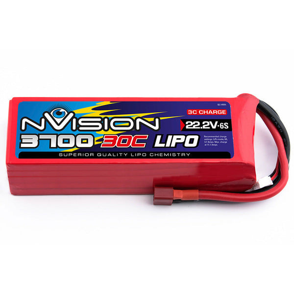 N-VISION 3700mAh 22.2V 30C LiPo Battery Soft Case