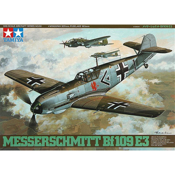 TAMIYA 1/48 Messerschmitt Bf109 E3