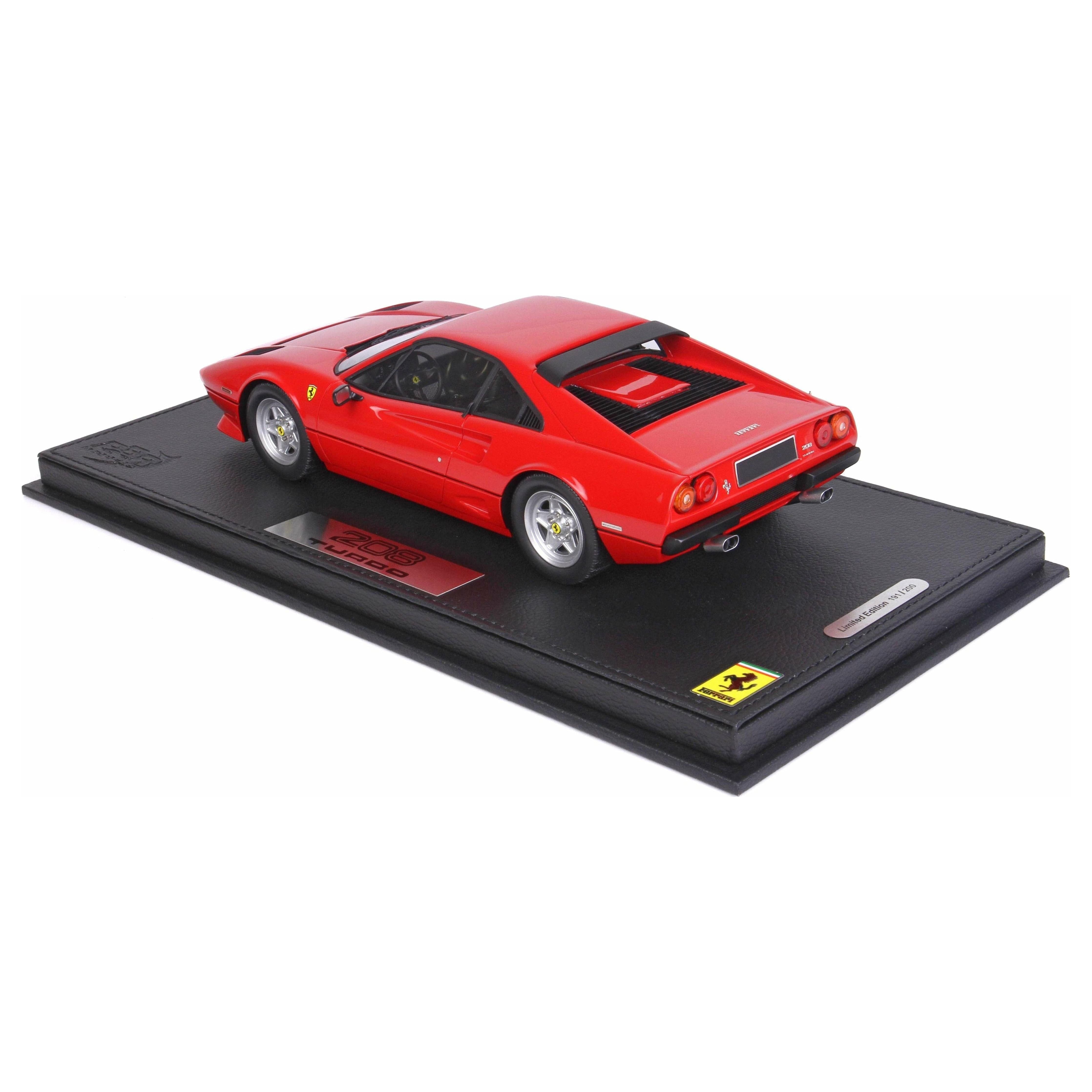 BBR 1/18 Ferrari 208 GTB Turbo Red